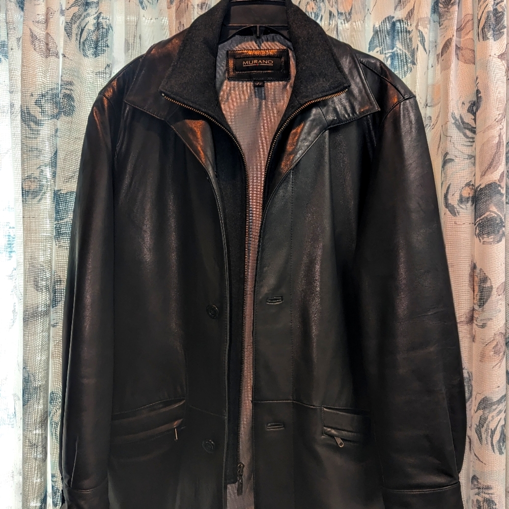 Leather Coat
